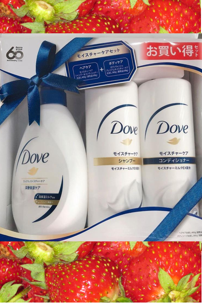 Dầu gội DOVE Set 3 Nhật Bản